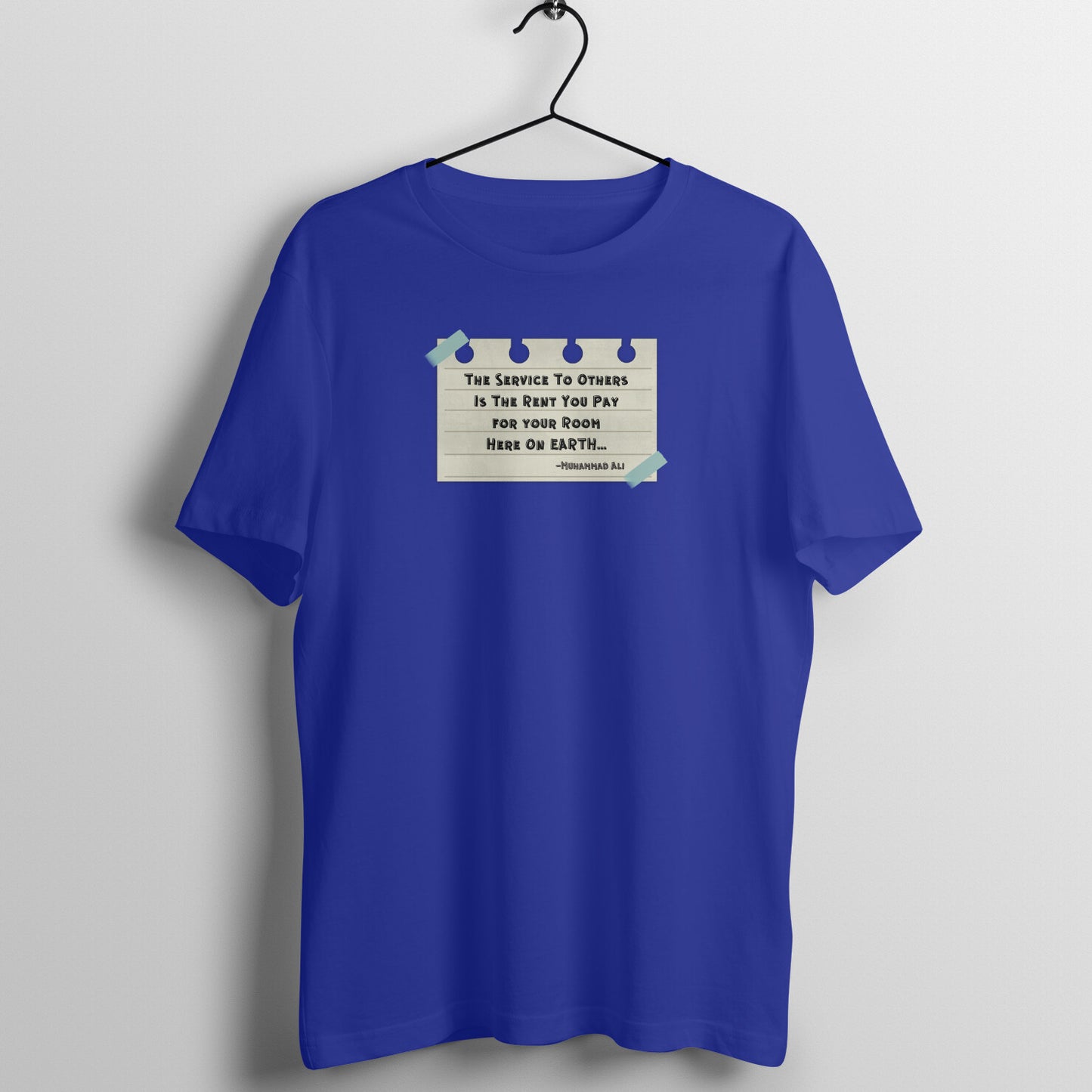 Muhammad Ali Quote - Service to Others Half Sleeve Tshirt