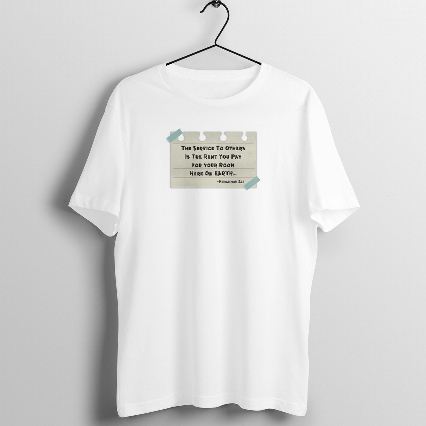 Muhammad Ali Quote - Service to Others Half Sleeve Tshirt