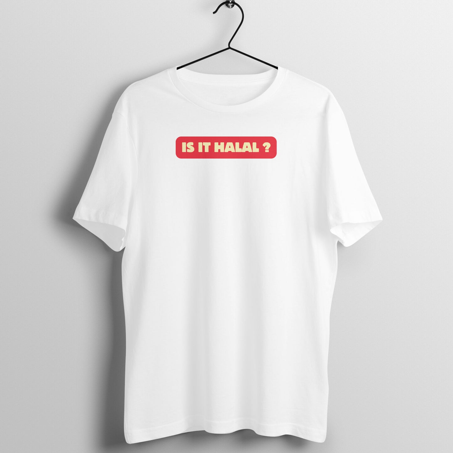 Is It Halal ? Half Sleeve Tshirt