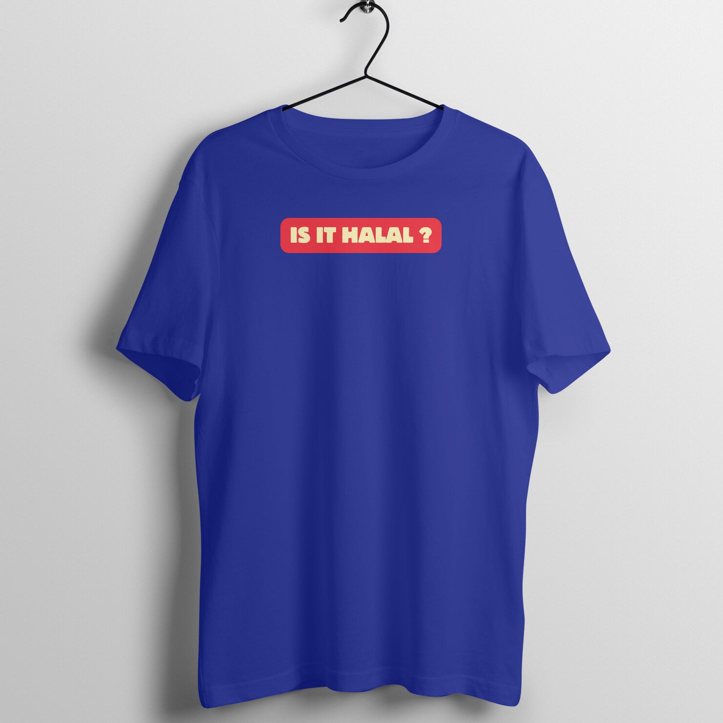 Is It Halal ? Half Sleeve Tshirt
