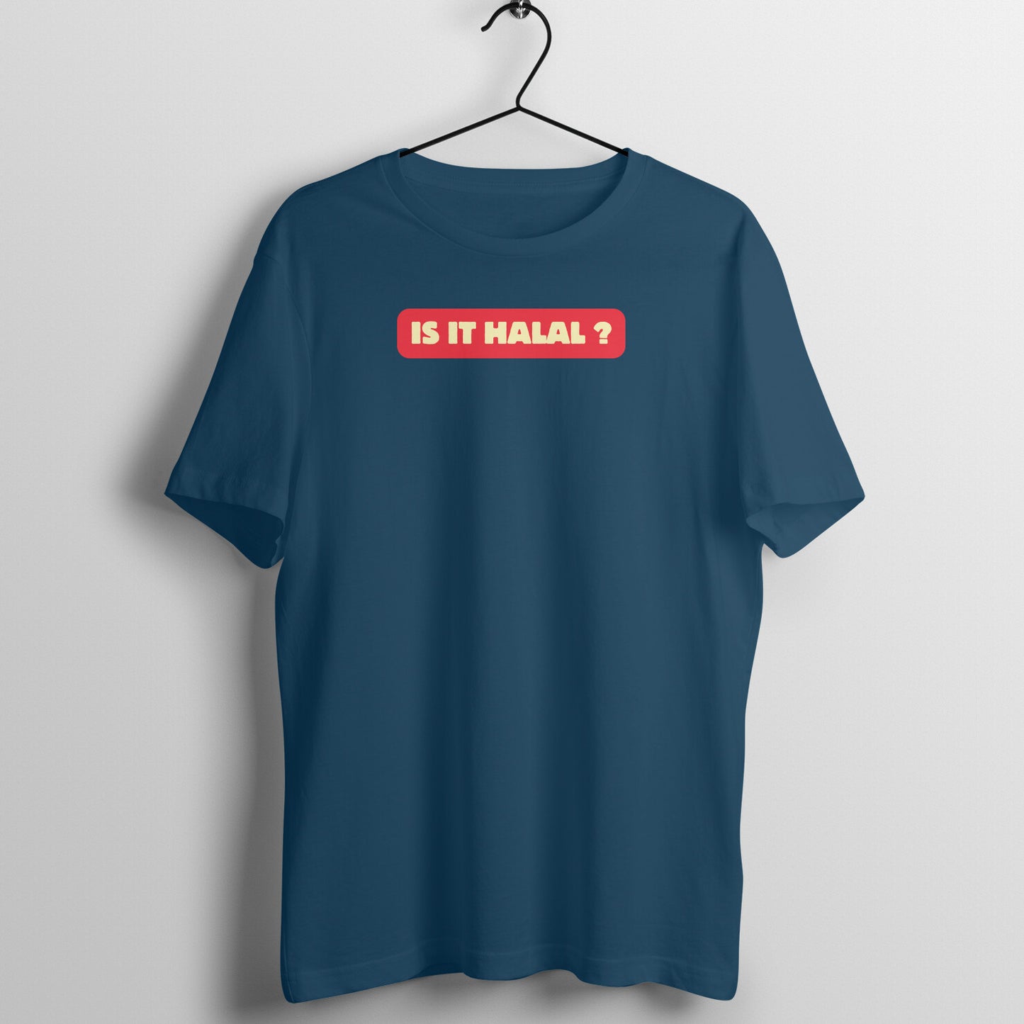 Is It Halal ? Half Sleeve Tshirt