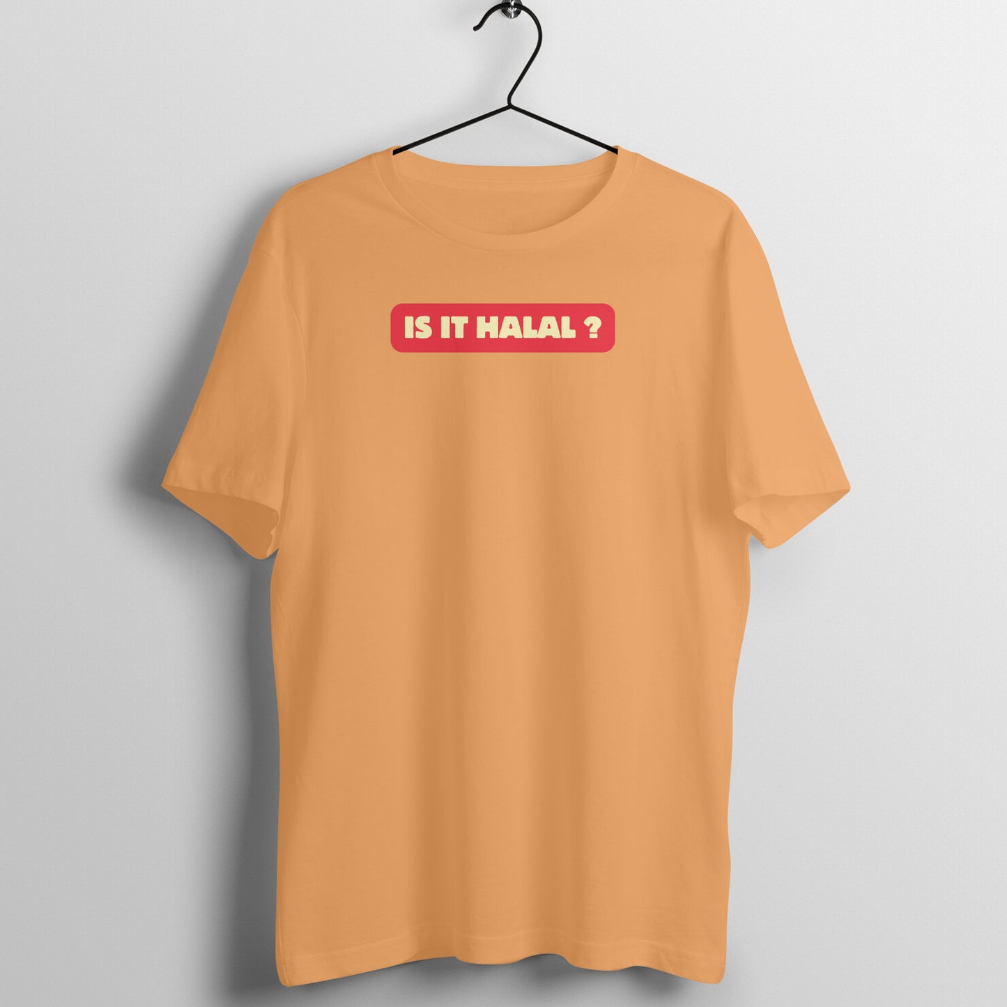 Is It Halal ? Half Sleeve Tshirt