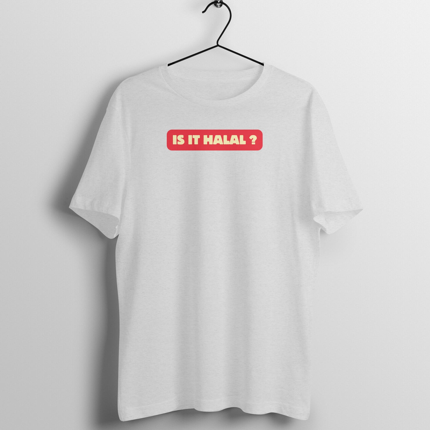 Is It Halal ? Half Sleeve Tshirt