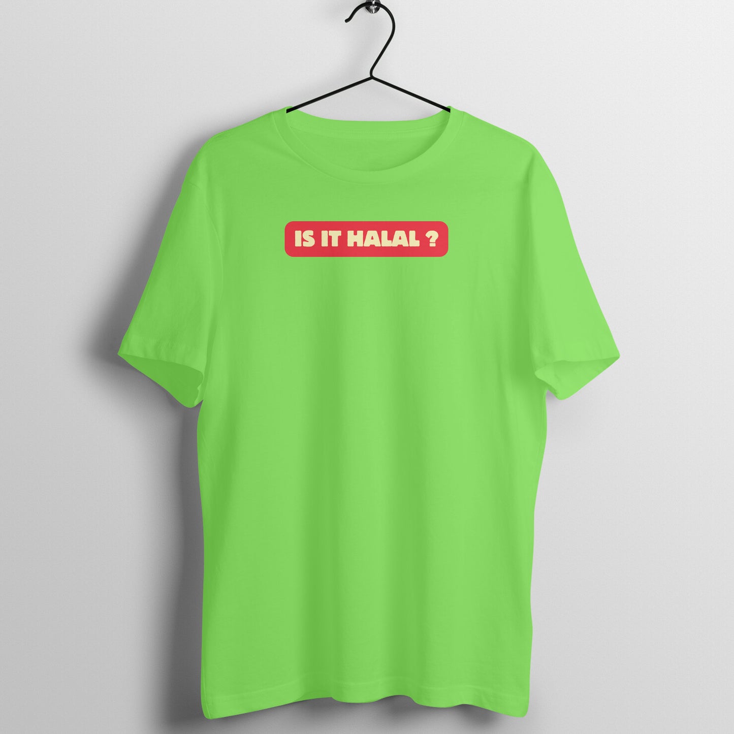 Is It Halal ? Half Sleeve Tshirt