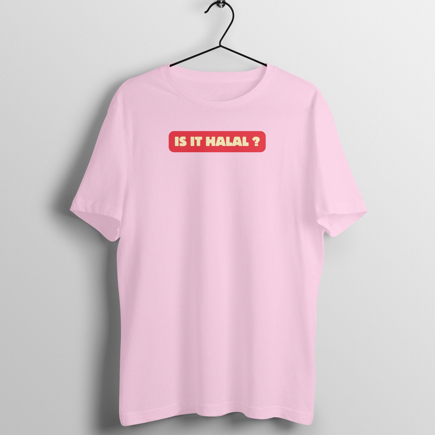 Is It Halal ? Half Sleeve Tshirt