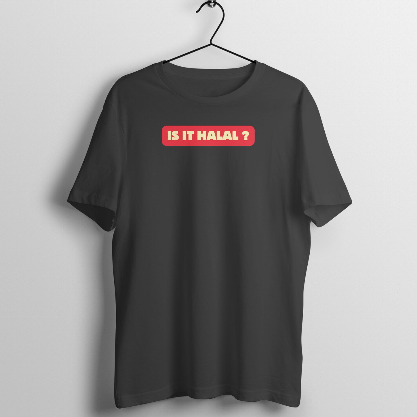 Is It Halal ? Half Sleeve Tshirt