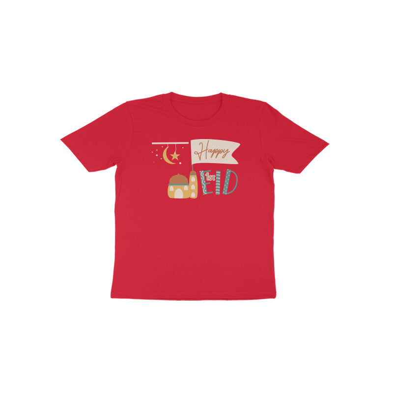 Baby First Eid Toddler Half Sleeve Tshirt