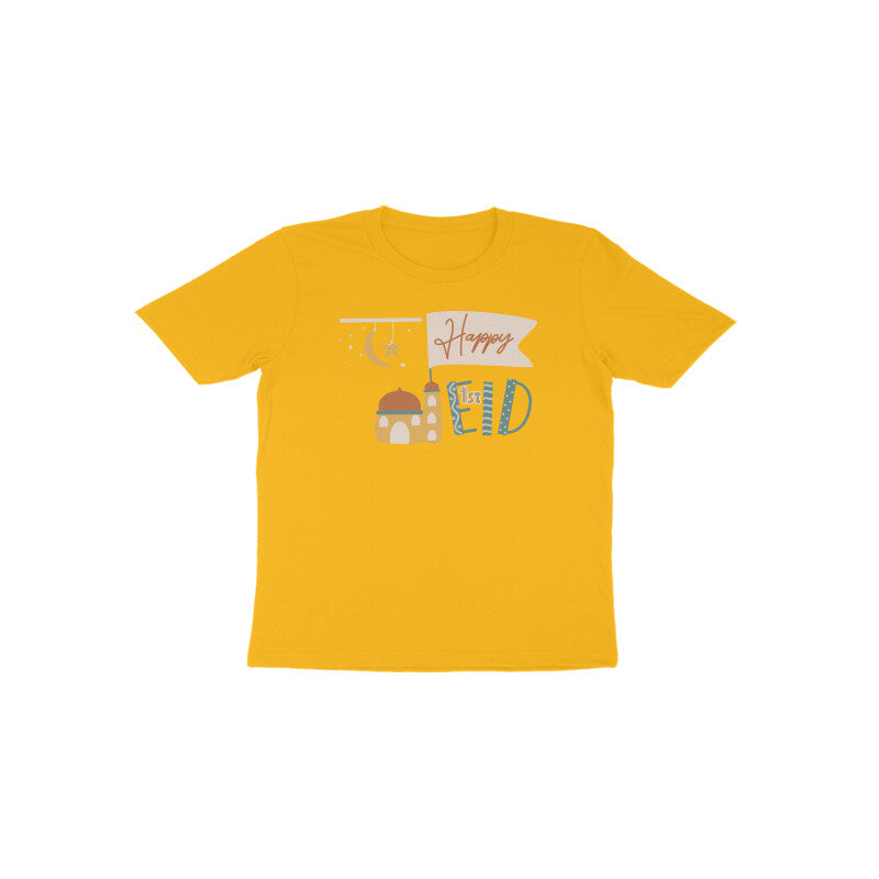 Baby First Eid Toddler Half Sleeve Tshirt