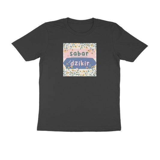 Sabar & Dzikir Half Sleeve Tshirt