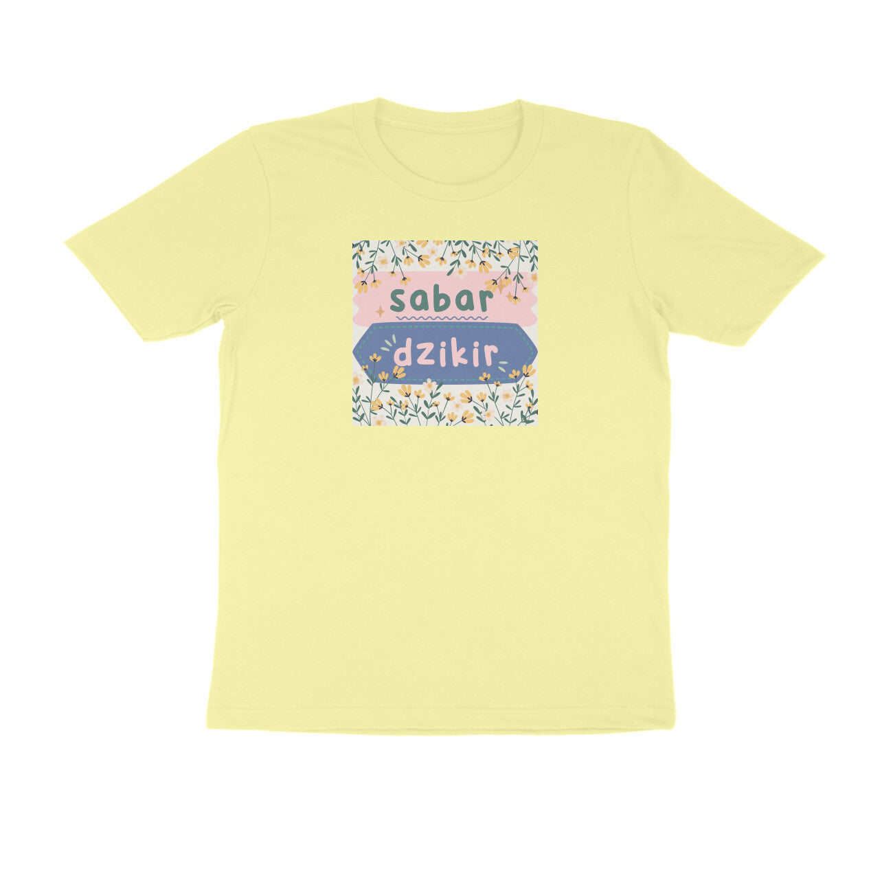Sabar & Dzikir Half Sleeve Tshirt