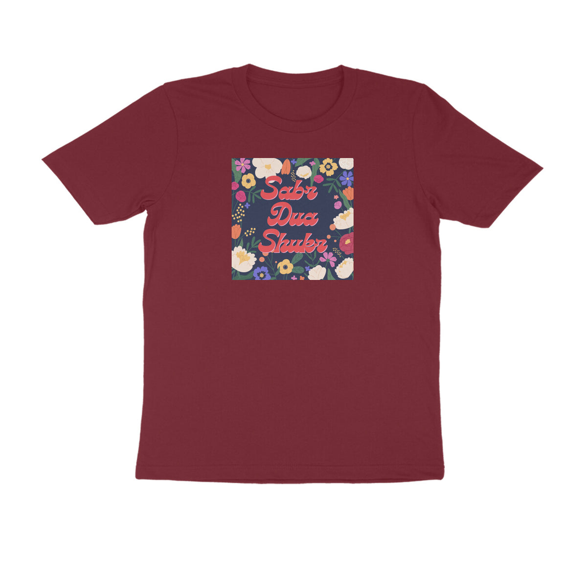 Sabr Dua & Shukr Half Sleeve Tshirt