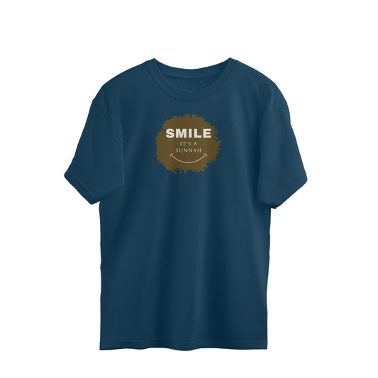 Smile, It's a Sunnah Oversized Tshirt