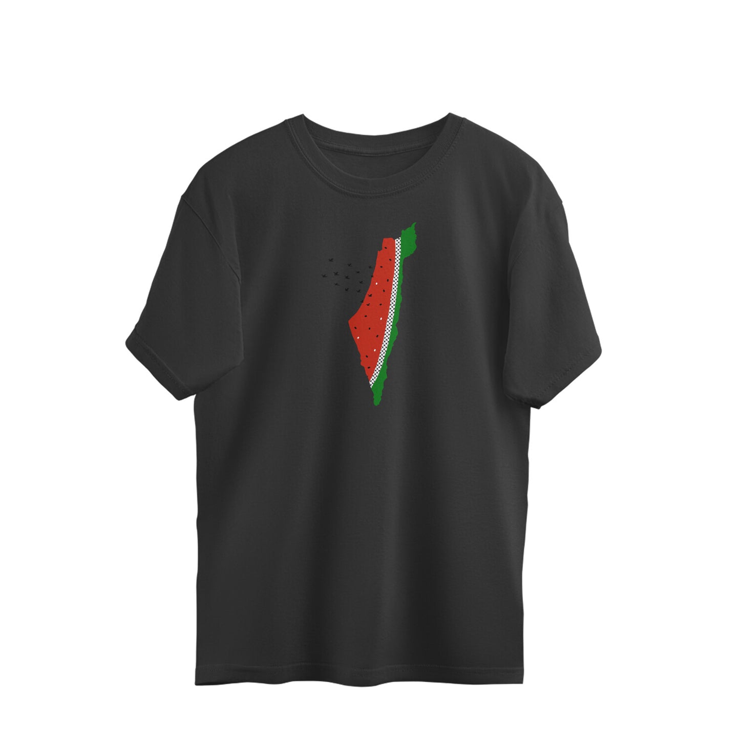 Palestine Watermelon B Oversized Tshirt