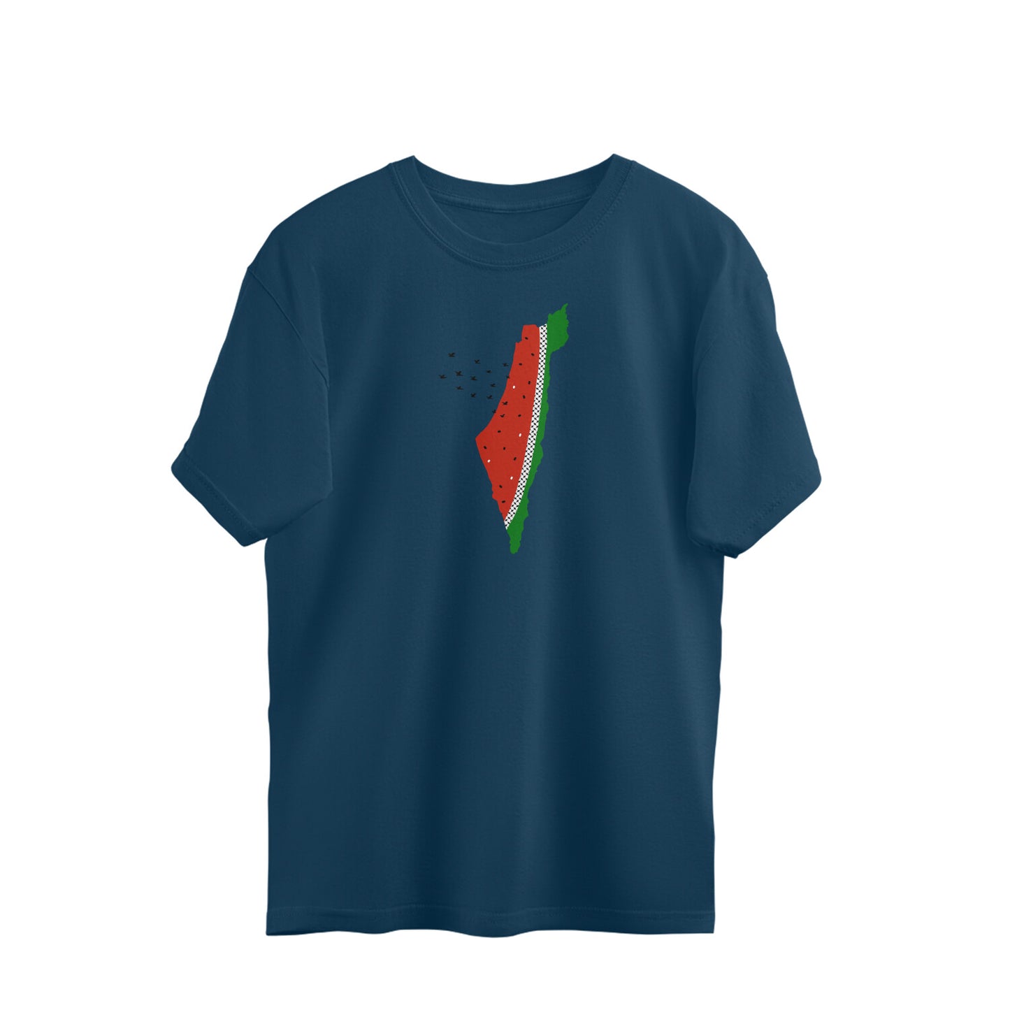 Palestine Watermelon B Oversized Tshirt
