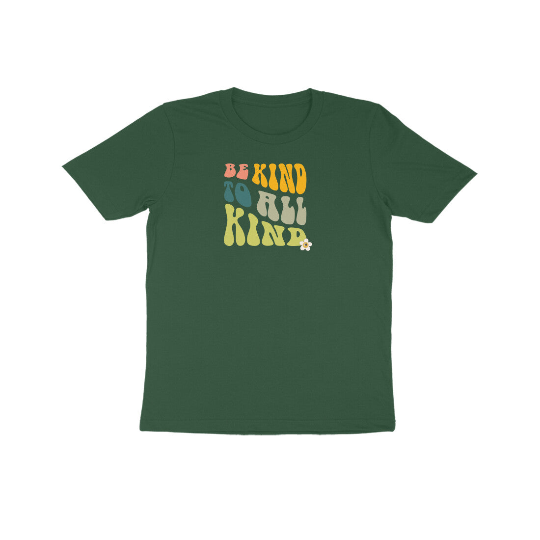 Be Kind To All Kind Kids Half Sleeves Tshirt