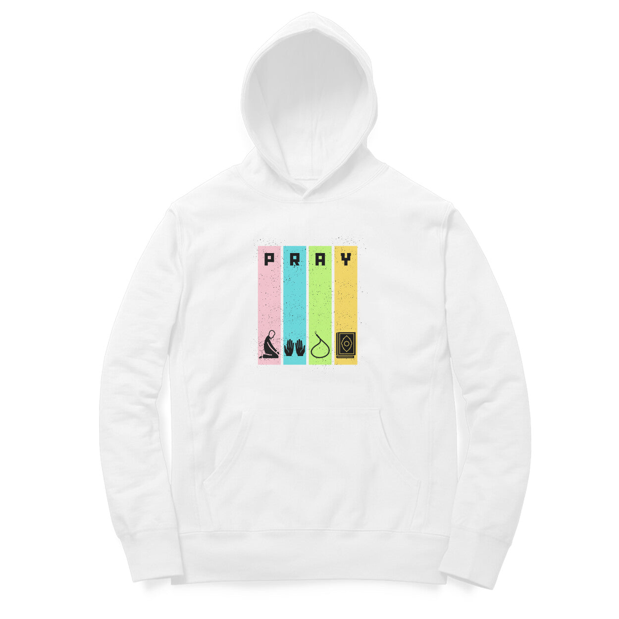 Pray Multicolor Hoodie