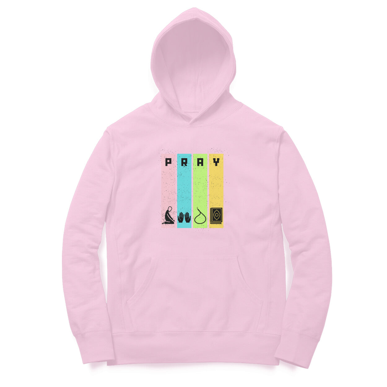 Pray Multicolor Hoodie