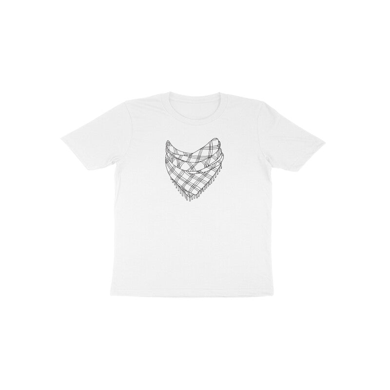 keffiyeh Scarf Toddler Half Sleeve Tshirt