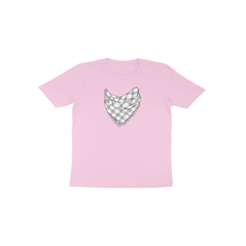 keffiyeh Scarf Toddler Half Sleeve Tshirt