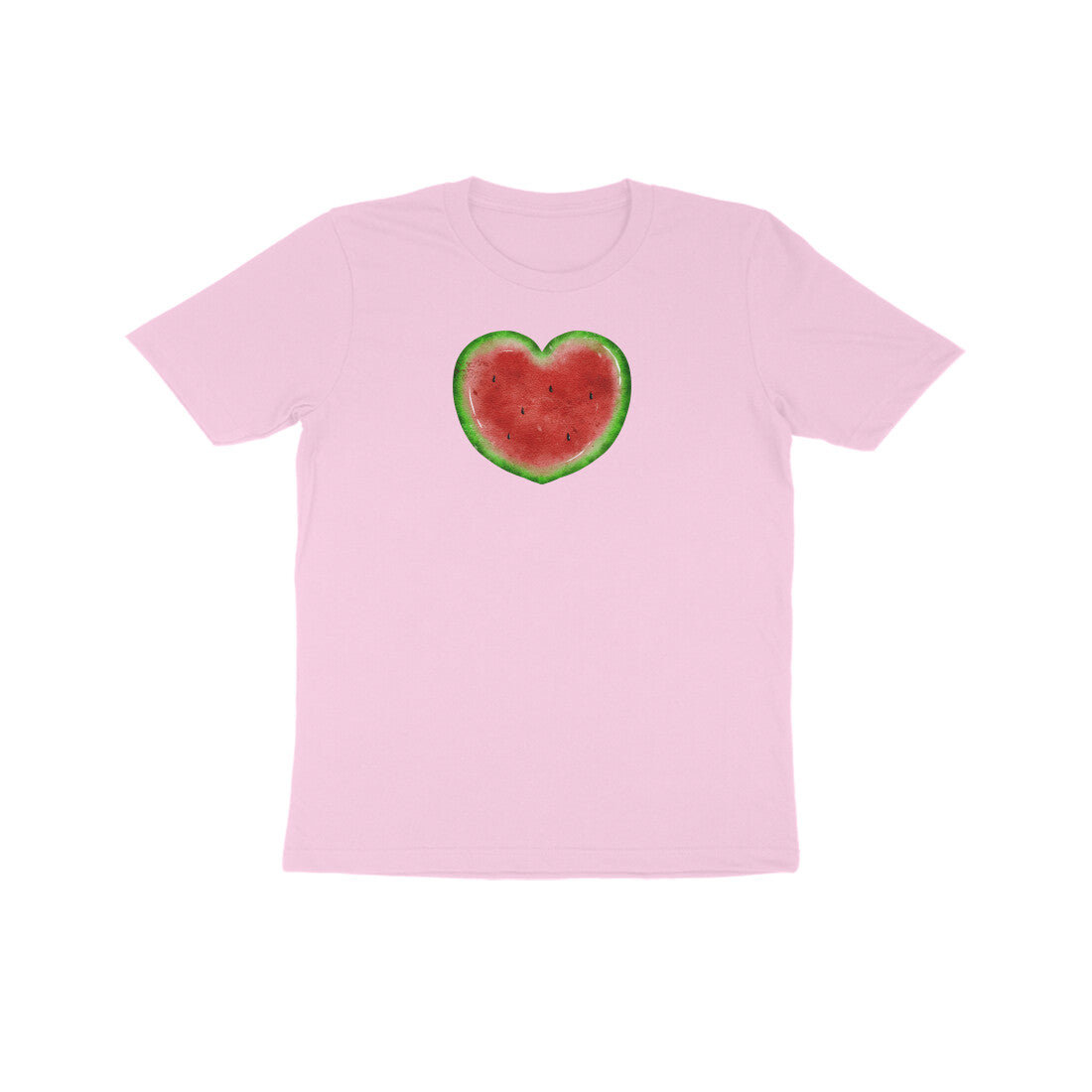 Watermelon Heart Kids Half Sleeve Tshirt