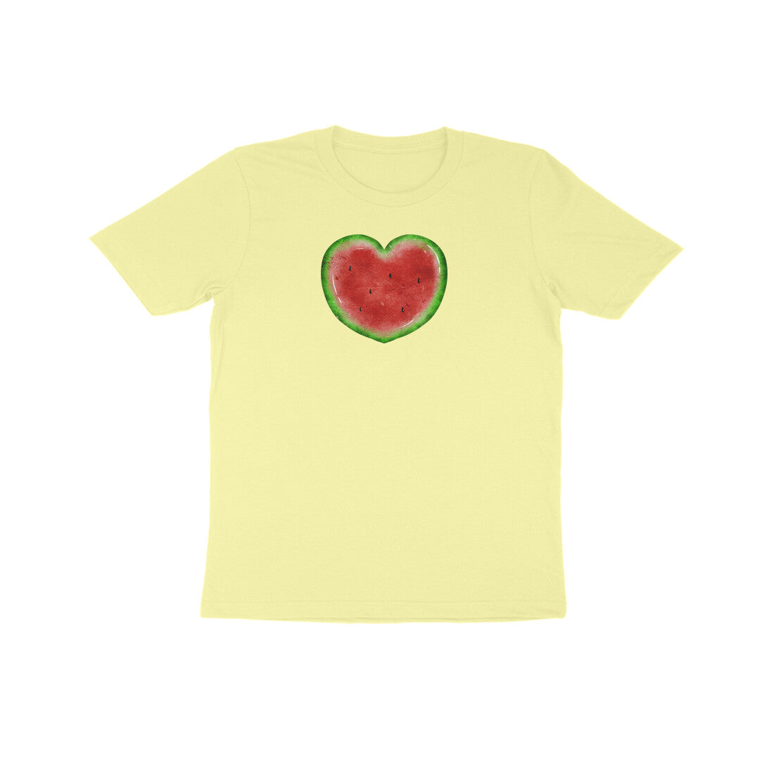 Watermelon Heart Kids Half Sleeve Tshirt