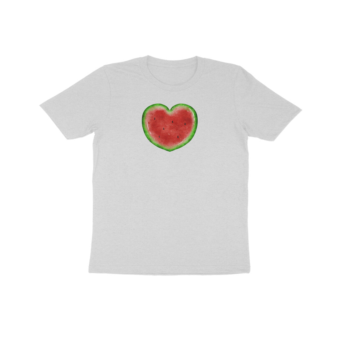 Watermelon Heart Kids Half Sleeve Tshirt