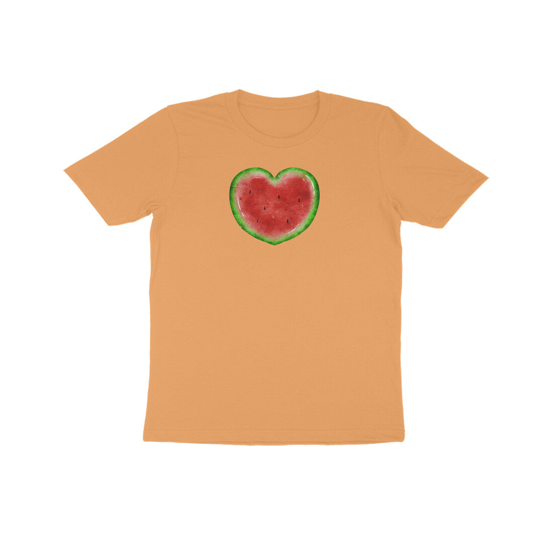 Watermelon Heart Kids Half Sleeve Tshirt