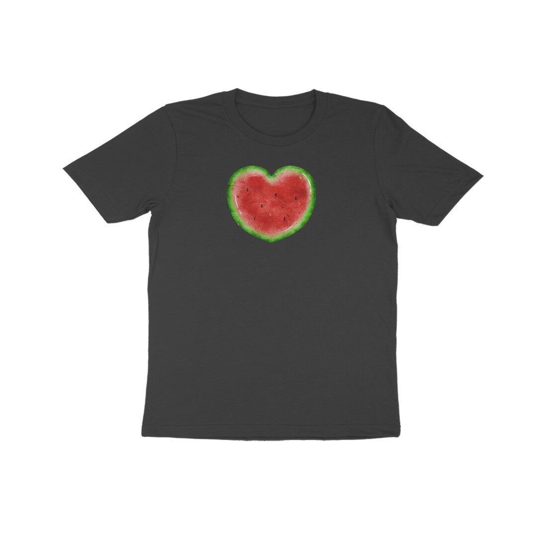 Watermelon Heart Kids Half Sleeve Tshirt