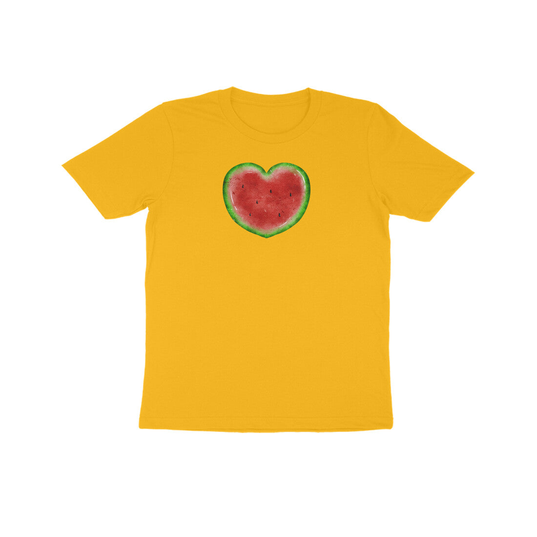 Watermelon Heart Kids Half Sleeve Tshirt
