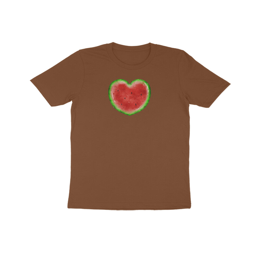 Watermelon Heart Kids Half Sleeve Tshirt