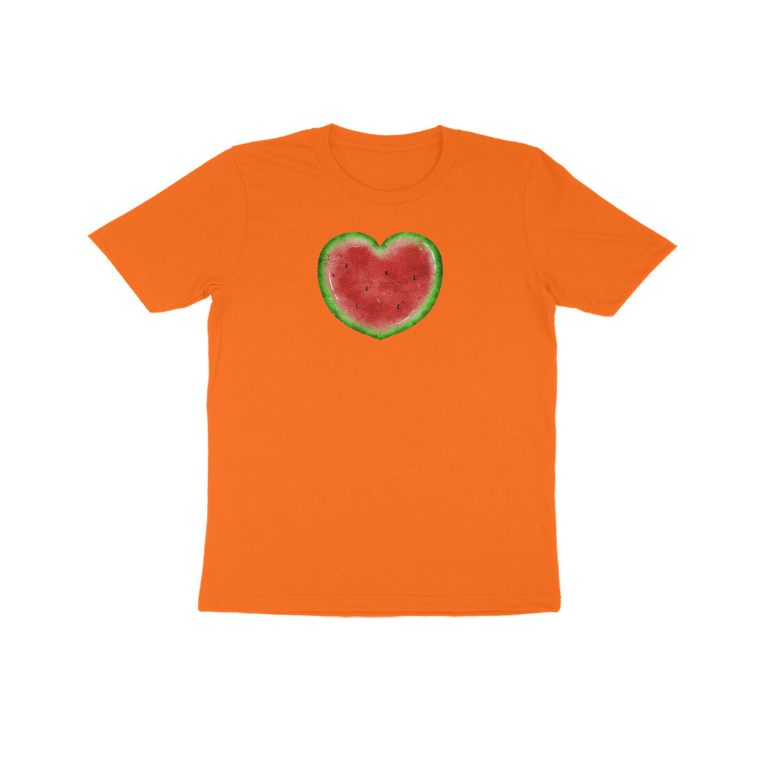 Watermelon Heart Kids Half Sleeve Tshirt