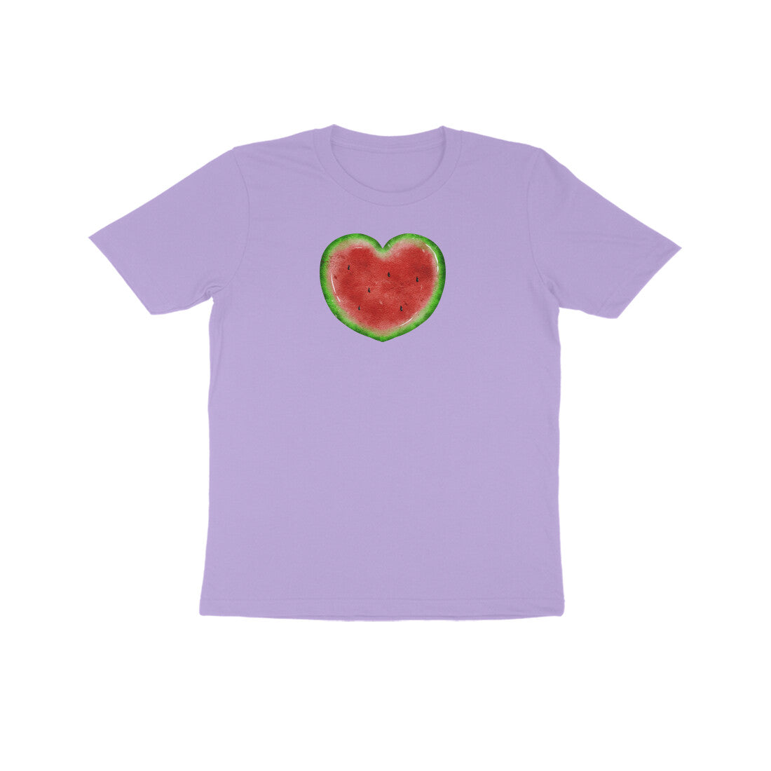 Watermelon Heart Kids Half Sleeve Tshirt