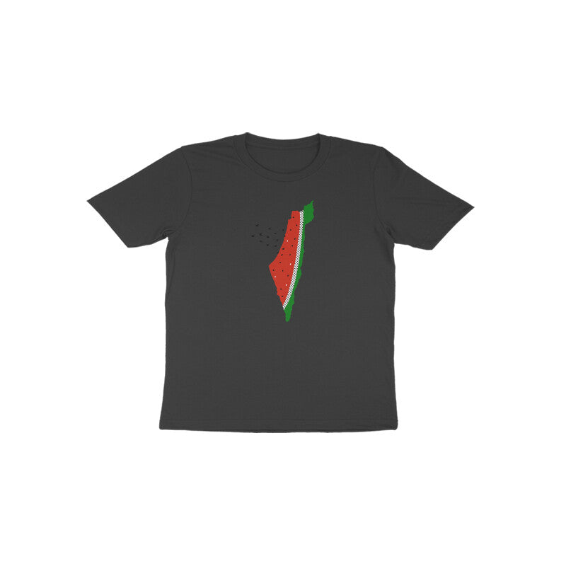 Palestine Watermelon B Toddler Half Sleeve Tshirt