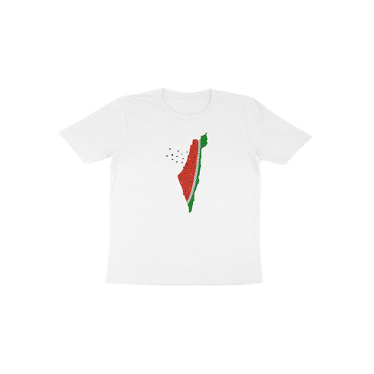 Palestine Watermelon B Toddler Half Sleeve Tshirt