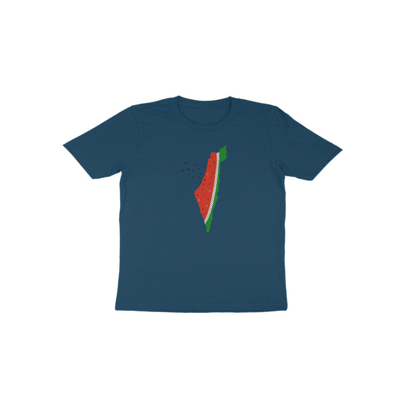 Palestine Watermelon B Toddler Half Sleeve Tshirt