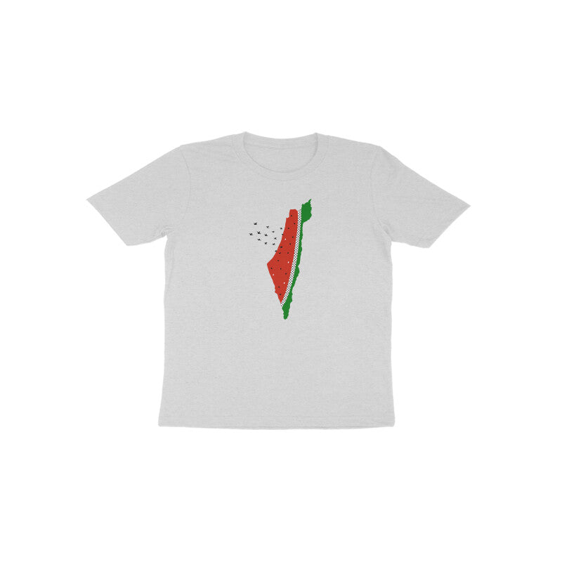 Palestine Watermelon B Toddler Half Sleeve Tshirt