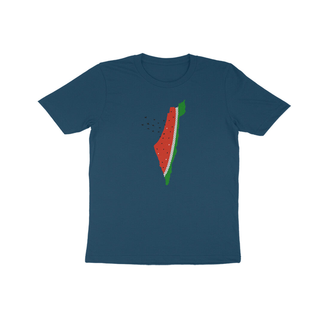 Palestine Watermelon B Kids Half Sleeve Tshirt
