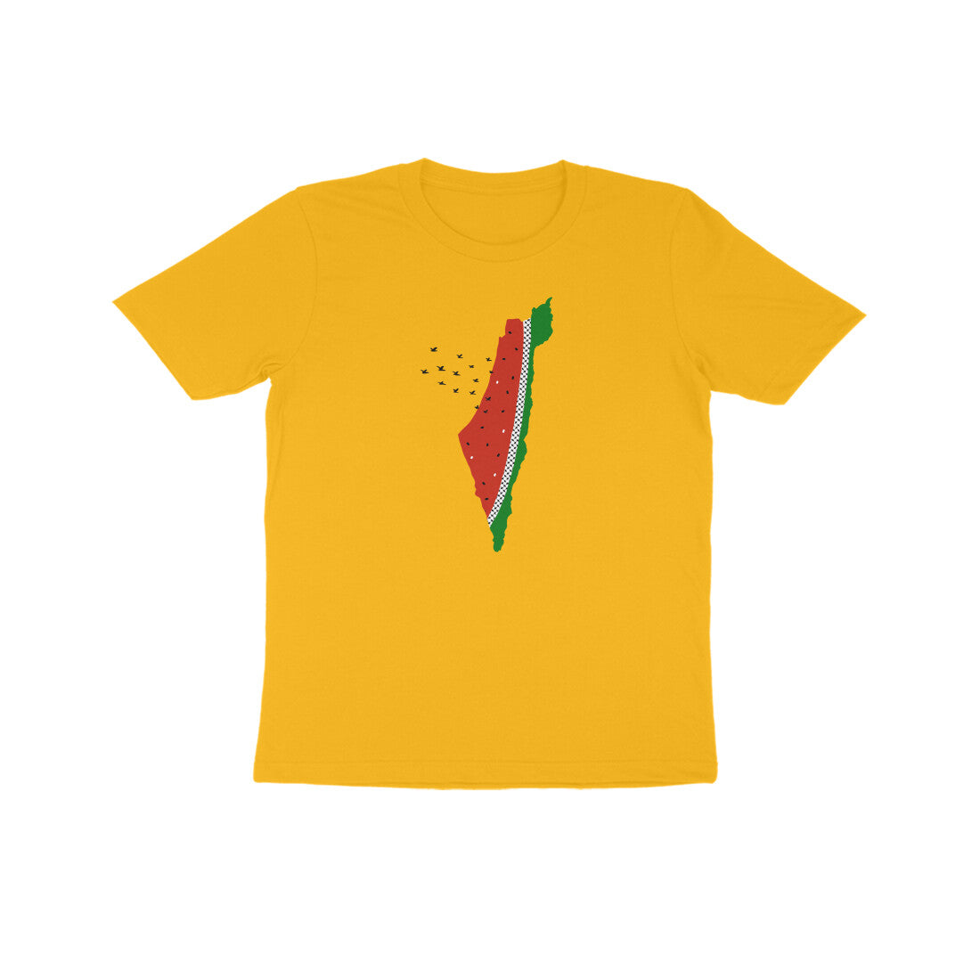 Palestine Watermelon B Kids Half Sleeve Tshirt
