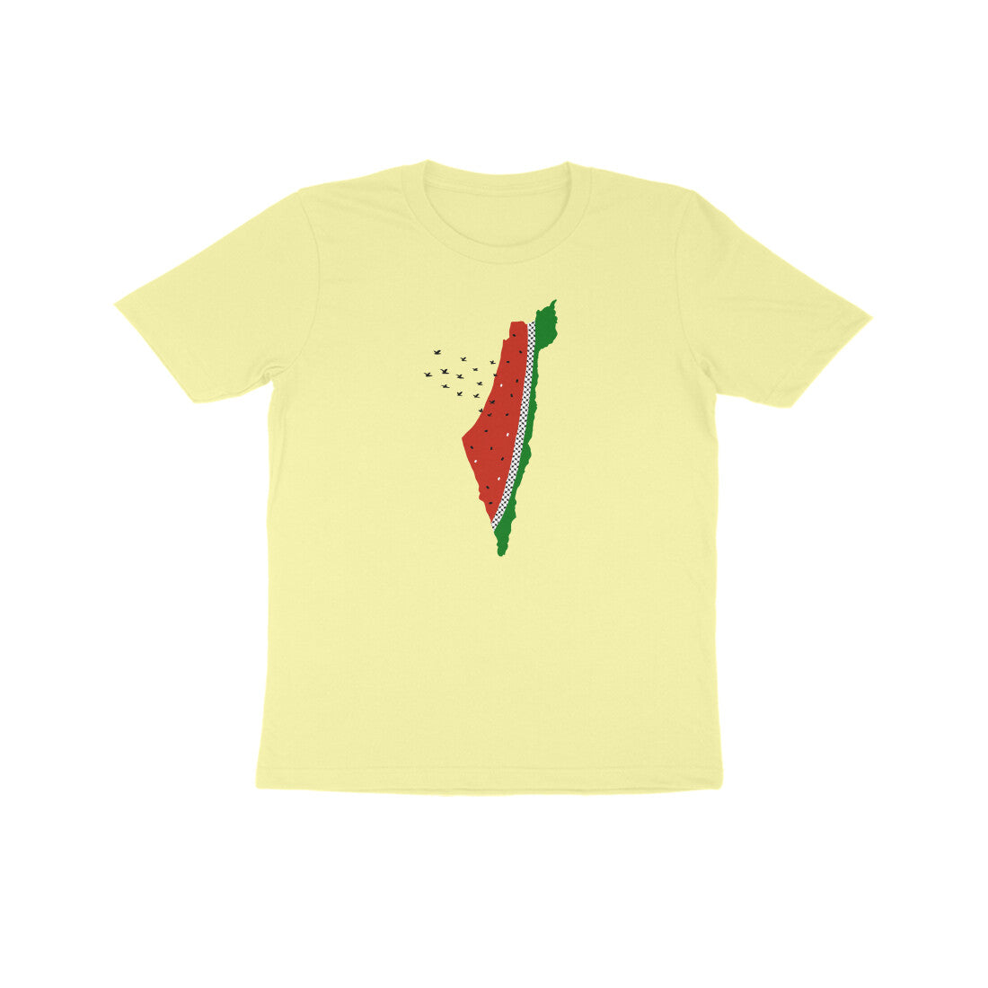Palestine Watermelon B Kids Half Sleeve Tshirt