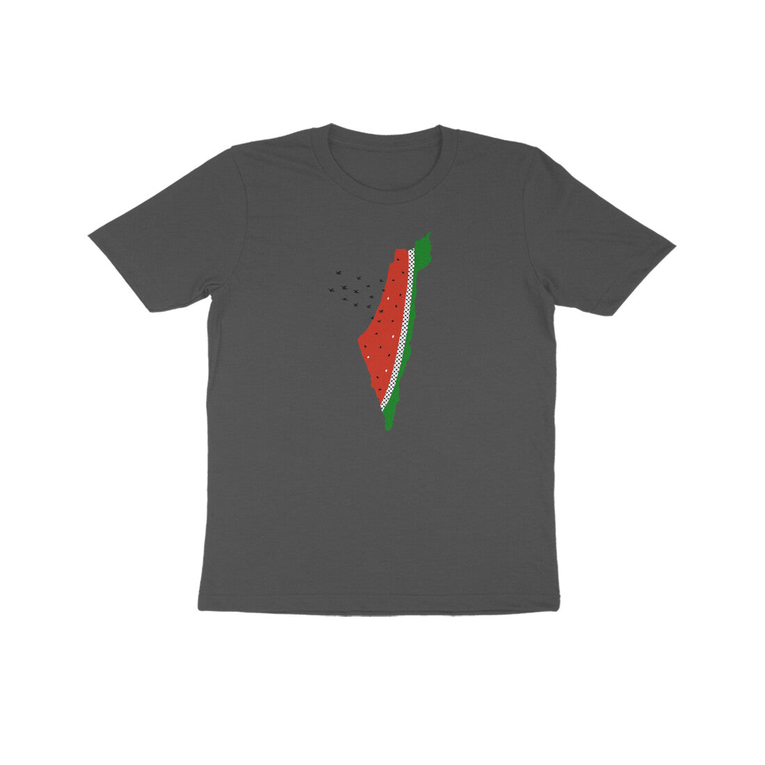Palestine Watermelon B Kids Half Sleeve Tshirt