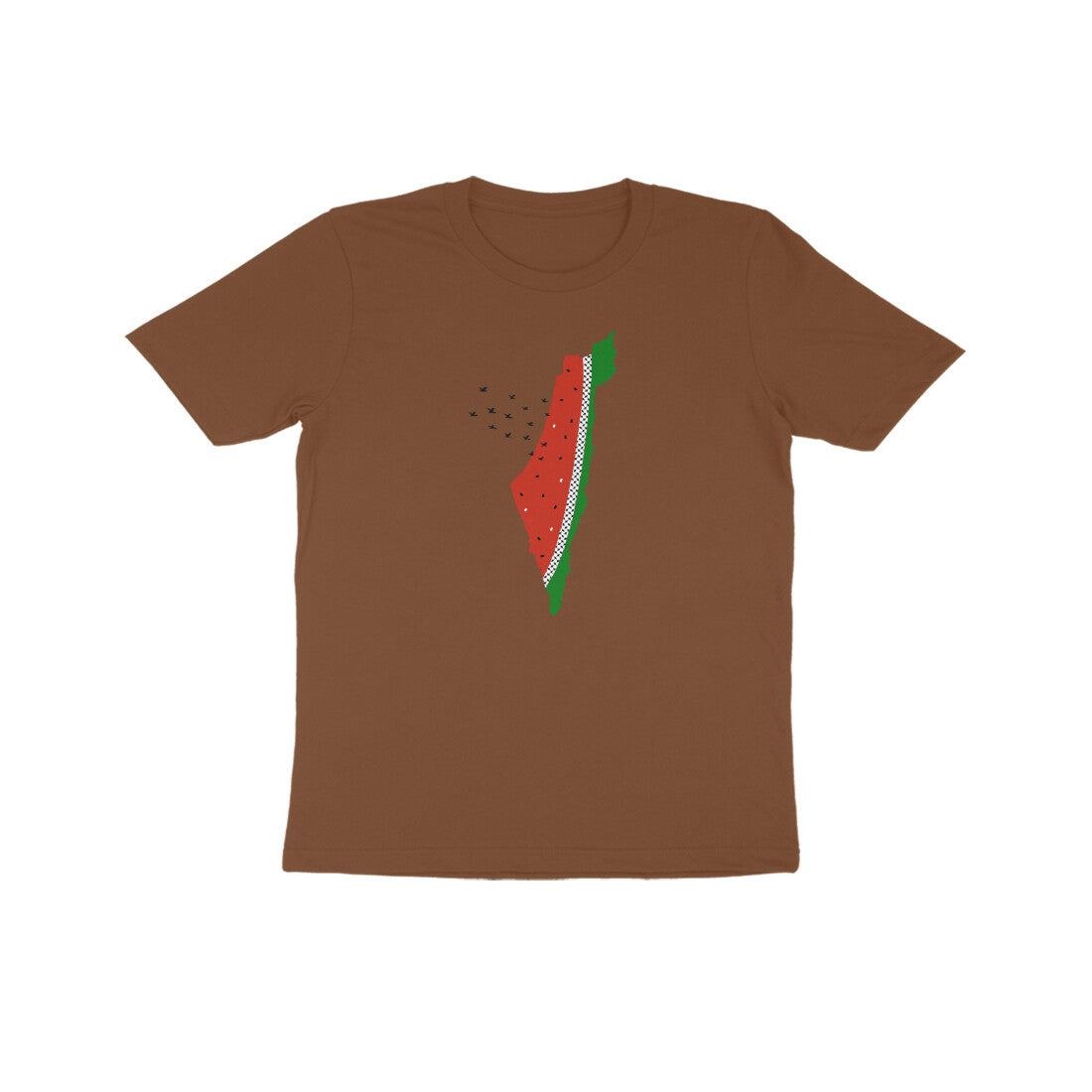 Palestine Watermelon B Kids Half Sleeve Tshirt