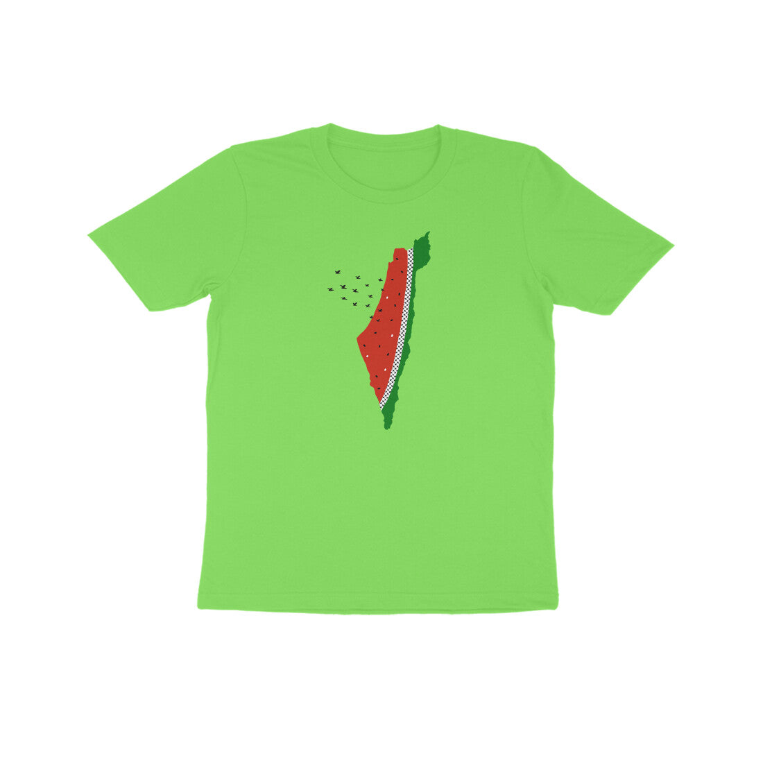 Palestine Watermelon B Kids Half Sleeve Tshirt