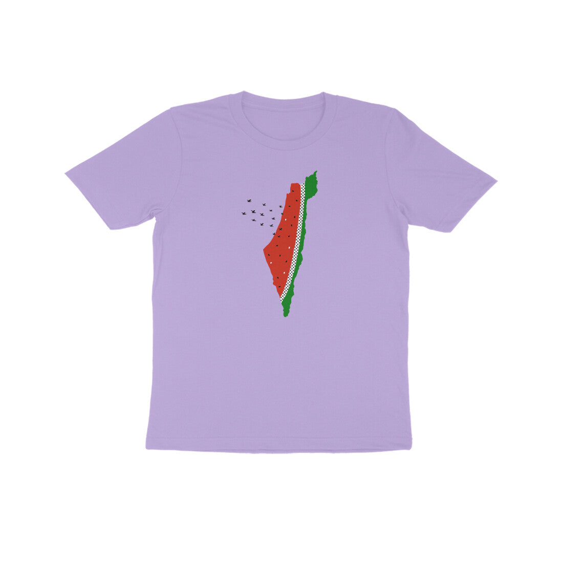 Palestine Watermelon B Kids Half Sleeve Tshirt
