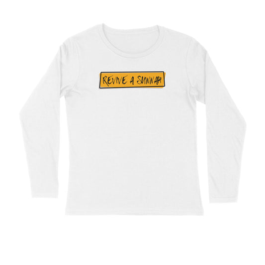 Revive a Sunnah Full Sleeves Tshirt