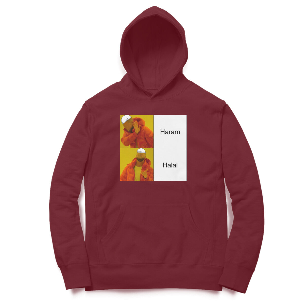 Haram Halal Meme Hoodie