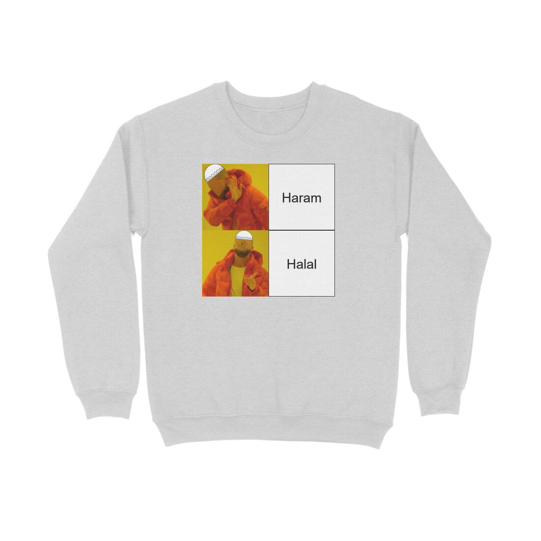 Haram Halal Meme Sweatshirt