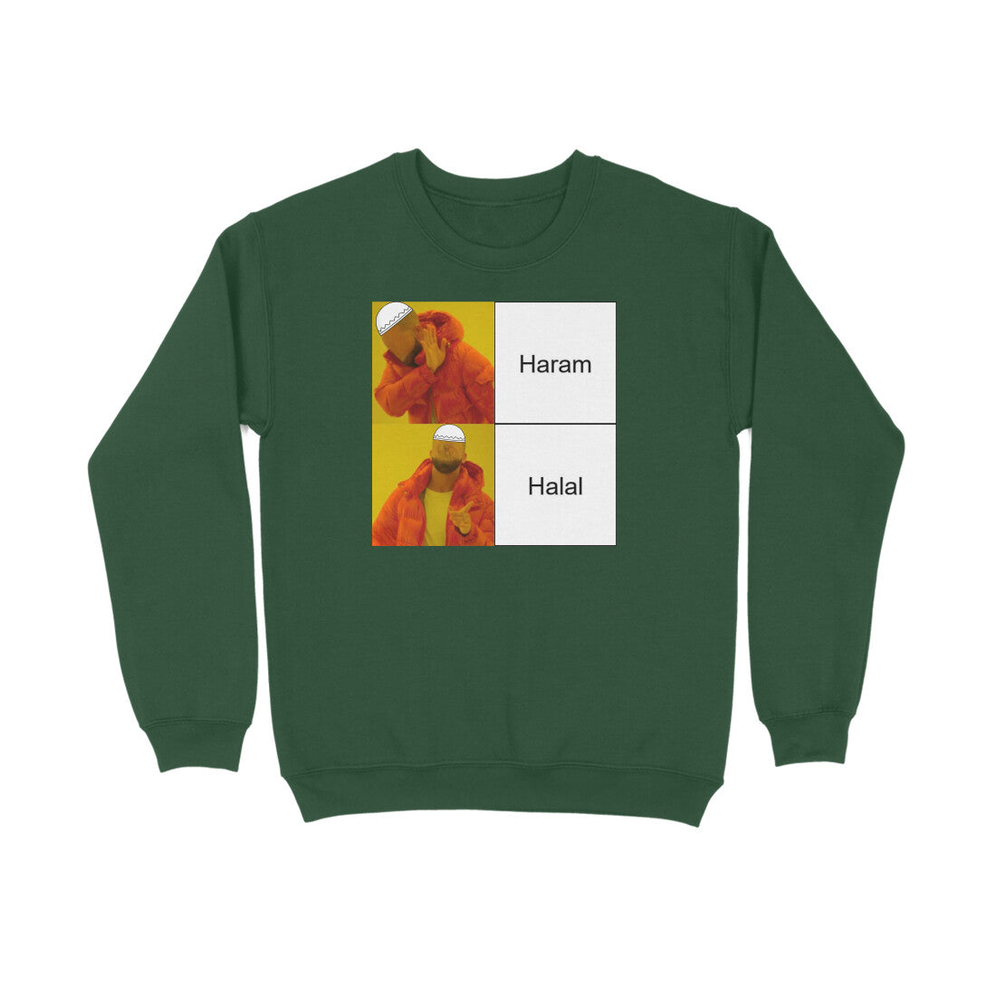 Haram Halal Meme Sweatshirt