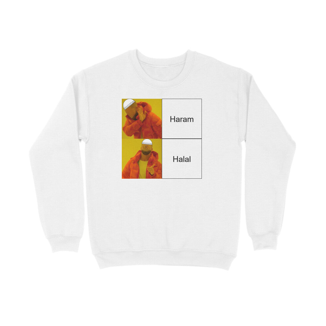 Haram Halal Meme Sweatshirt