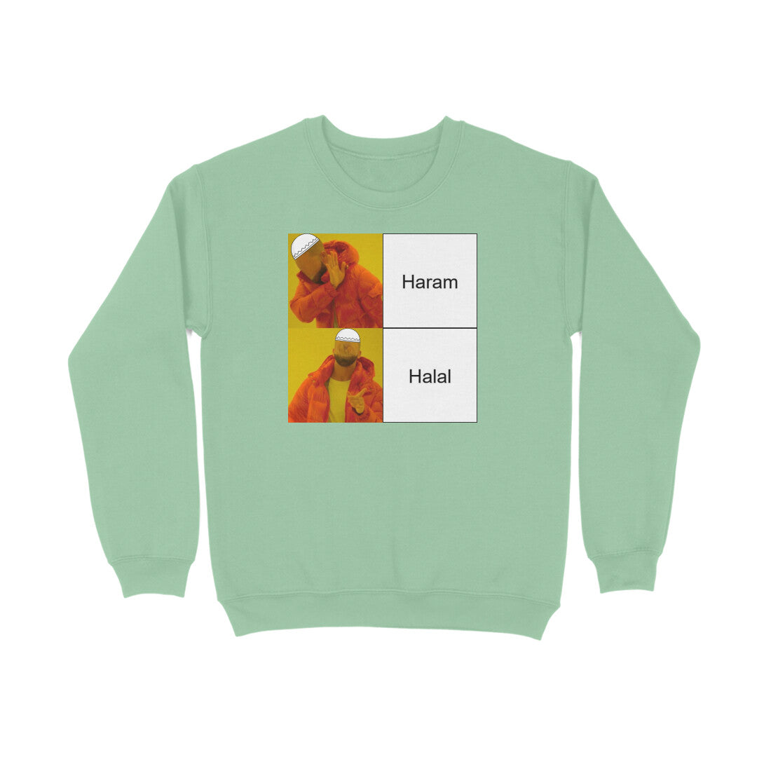 Haram Halal Meme Sweatshirt