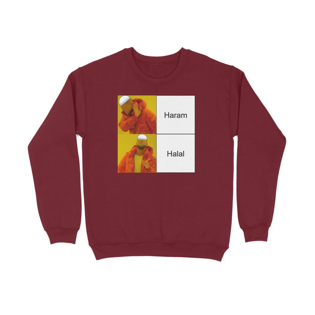 Haram Halal Meme Sweatshirt